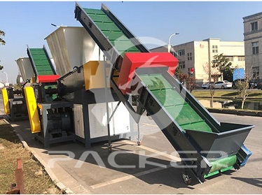 Maintenance of plastic shredder